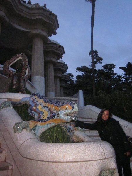 Flashback Barcelona Park Guell 3