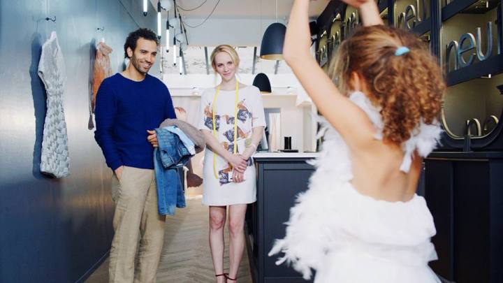 Katje surprises Saar and Daan