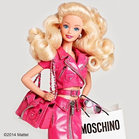 Barbie inspires Moschino